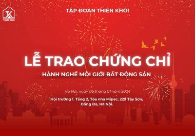 chứng chỉ môi giới