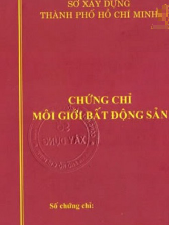 Cấp chứng chỉ môi giới bđs