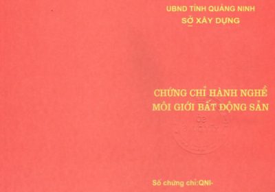 Thi chứng chỉ hành nghề môi giới bđs