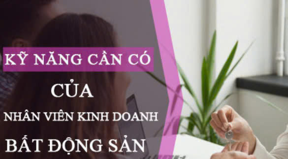 Nhân viên kinh doanh bất động sản