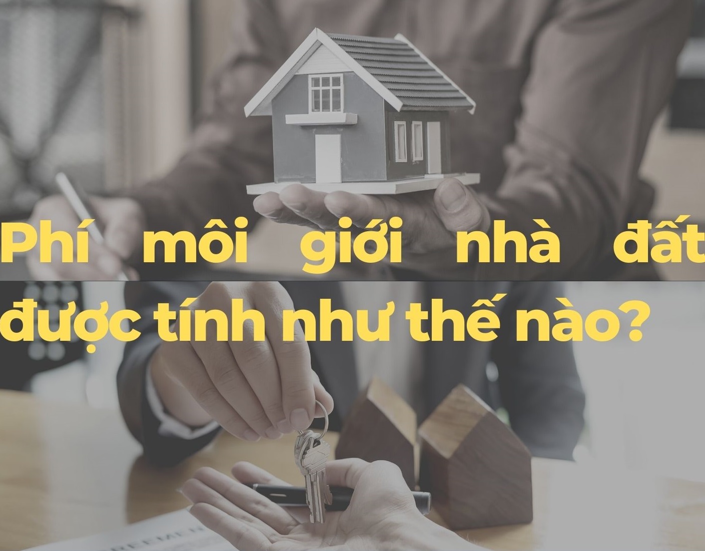 Phí Môi Giới Bất Động Sản Là Bao Nhiêu